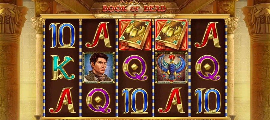 Book of Dead Slot Machine no Solverde Casino 
